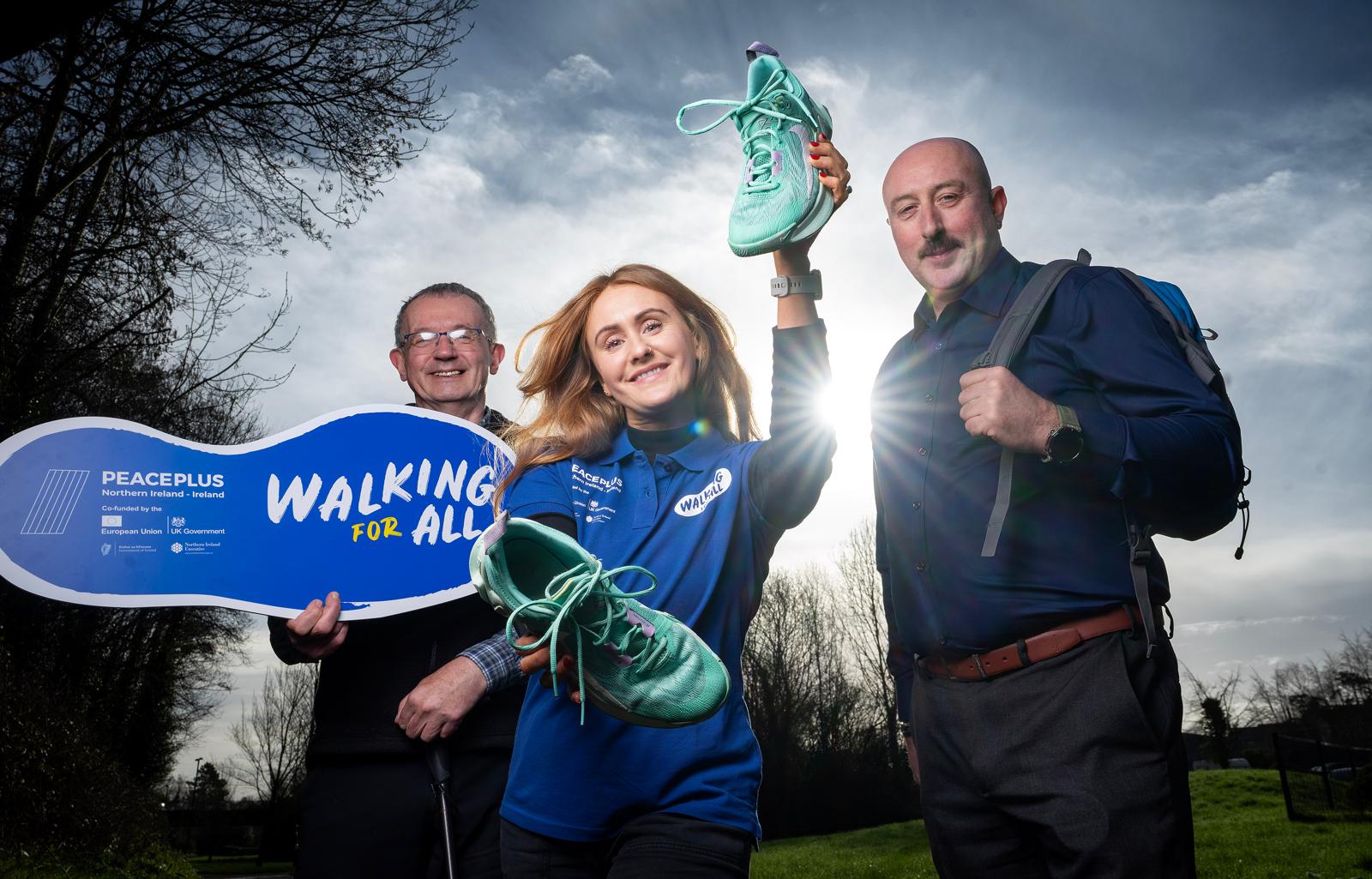 Walking for All: €7.5 Million PEACEPLUS Programme to Get 14,000 People Moving Across Border Communities